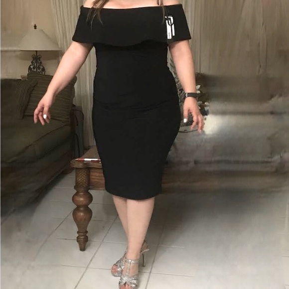 Formal Off The Shoulder Dress - Picture 8 of 10